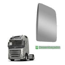 Base c Vidro Espelho p Volvo FH 2020 2021 LD c Desembaçador Base c Vidro Espelho p Volvo FH 2020 2021 LD c Desembaçador