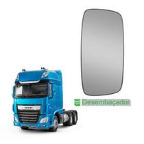 Base c Vidro Espelho Retrovisor p DAF CF/XF c Desembaçador - Fabbof