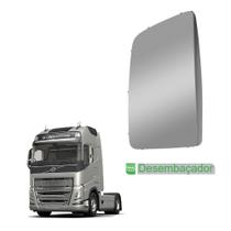 Base c Vidro p Espelho Volvo FH 2020 2021 LE c Desembaçador