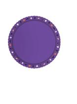 Base Cakeboard Red Halloween 24cm - Ultrafest