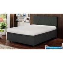 Base Cama Baú Viúva Linho - SkyBox