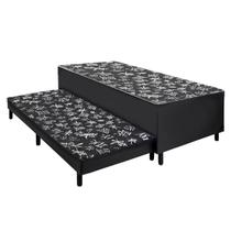 Base Cama Box + Auxiliar + Conjugada D23 188X88X38