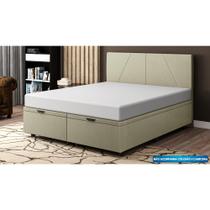 Base Cama Box Baú King Size material sintético - SkyBox