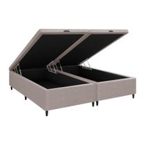Base Cama Box Baú Queen para Colchão 198x158cm Multimóveis CR35238