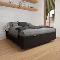 Base Cama Box Baú Viúva Bordado - SkyBox