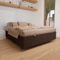 Base Cama Box Baú Viúva Bordado - SkyBox