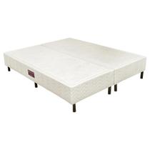 Base Cama Box Bege Fit Orthocrin Queen - 158x198x24