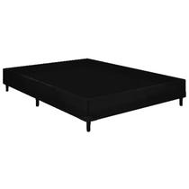 Base Cama Box Casal 138x188 Preto