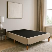 Base Cama Box Casal 39x138cm com 6 Pés Base Cama Box Casal 39x138cm com 6 Pés