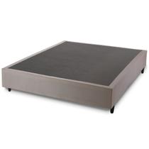 Base Cama Box Casal Hellen Strong 138 de largura e 38 cm de altura bege