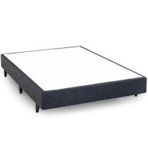 Base Cama Box Casal Herval Forli 20x138x188 cm, Chumbo