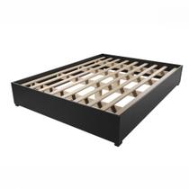 Base Cama Box Casal Imperatriz Com Pés Preto Viero