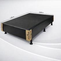 Base Cama Box de Solteiro Vazada