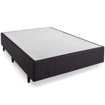 Base Cama Box Herval Casal Montero, 39x138x188 cm, Marrom