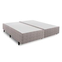Base Cama Box Herval King Idea, 39x193x203 cm, Palha Base Cama Box Herval King Idea, 39x193x203 cm, Palha