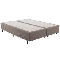 Base Cama Box Herval Queen Idea, 39x158x198 cm, Bege