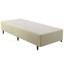 Base Cama Box Herval Solteiro Idea, 39x96x203 cm, Bege