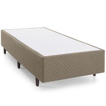 Base Cama Box Herval Solteiro Idea, 39x96x203 cm, Bege