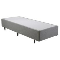 Base Cama Box Herval Solteiro Meditare, 39x96x203 cm, Cinza