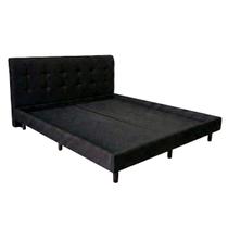Base Cama Box Japonesa Tatame Montessoriana King Com Cabeceira para Casal
