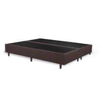 Base Cama Box king bipartido 193x203 Suede - ZZZFLEX