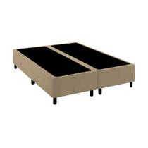 Base Cama Box King Comum Bege Base Cama Box King Comum Bege