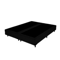 Base Cama Box King em Cori/Linho Premium com 193cm de Largura e 203cm de Comprimento