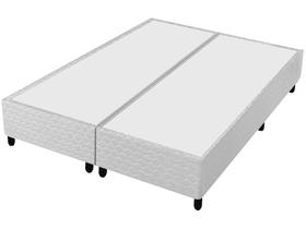 Base Cama Box King Gazin Bipartido 27x193x203cm Base Cama Box King Gazin Bipartido 27x193x203cm