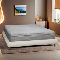 Base Cama Box King Size 208cm Orgânica Napole Bouclê