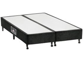 Base Cama Box King Size Castor Bipartido 27x192x203cm de Altura Lux Base Cama Box King Size Castor Bipartido 27x192x203cm de Altura Lux