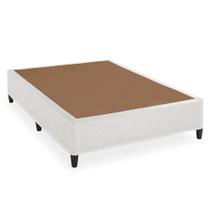 Base Cama Box Montável Casal Herval Click Box, 39x138x188 cm, Bege Claro