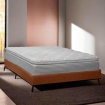 Base Cama Box Orgânica Montreal 199x210cm King Size Bouclê