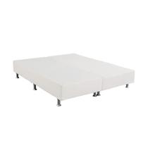 Base Cama Box Ortobom Queen Light Branco 158x198x24