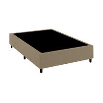 Base Cama Box Premium Casal Comum Bege Base Cama Box Premium Casal Comum Bege