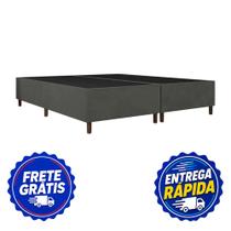 Base Cama Box Queen Bipartida 27x158x198cm