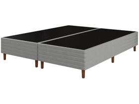 Base Cama Box Queen Bipartido 26x158x198cm New Prada