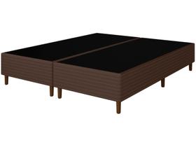 Base Cama Box Queen Bipartido 26x158x198cm Resistence