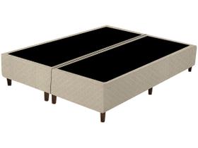 Base Cama Box Queen Gazin Bipartida 27x158x198cm