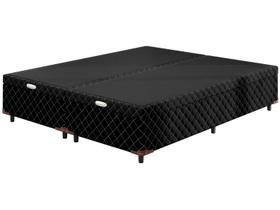 Base Cama Box Queen SMP Bipartida com Báu 38x158x198 Imperador