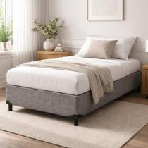 Base Cama Box Solteiro 88x188x38 Base Cama Box Solteiro 88x188x38