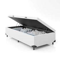 Base Cama Box Solteiro com Baú 42x88x188cm