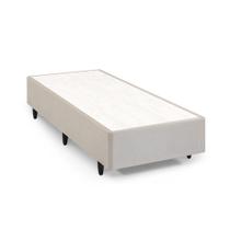 Base Cama Box Solteiro Herval Channel Bambu 39x79x198 cm, Bege Base Cama Box Solteiro Herval Channel Bambu 39x79x198 cm, Bege