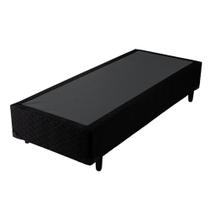 Base Cama Box Sommier Hellen Solteiro King Bordado 96x26x203cm
