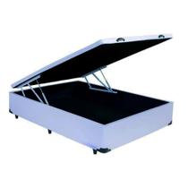 Base Cama Box Viúva Baú 41x188x128 Cor Branco