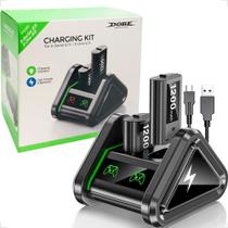Base Carregador 2 Bateria 1200Mah Para Controle Compatível Xbox Series/One X/S/Elite TYX0672S - Dobe