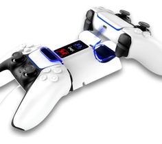 Base Carregador Duplo Compatível Com Controle Joystick Ps5