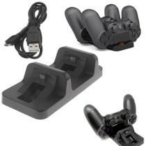 Base Carregador Duplo Dock Controle Playstation PS4 - Dobe