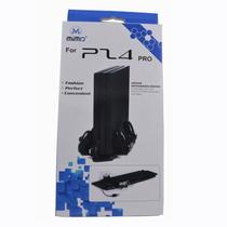 Base Carregador Suporte Playstation 4 Pro Cooler Hub 2 Usb