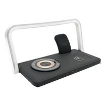 Base Carregadora 3 Em 1 Com Led Noturno Bivolt Base Carregadora 3 Em 1 Com Led Noturno Bivolt