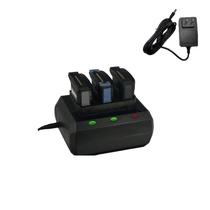 Base Carregadora de Bateria Esyeris com 3 Slots para Zebra MC9300